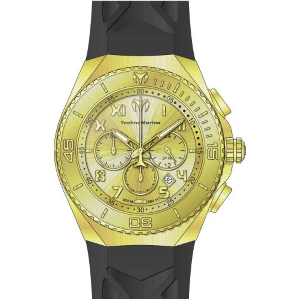Technomarine Men's Manta Gold Dial Watch - TM-225005